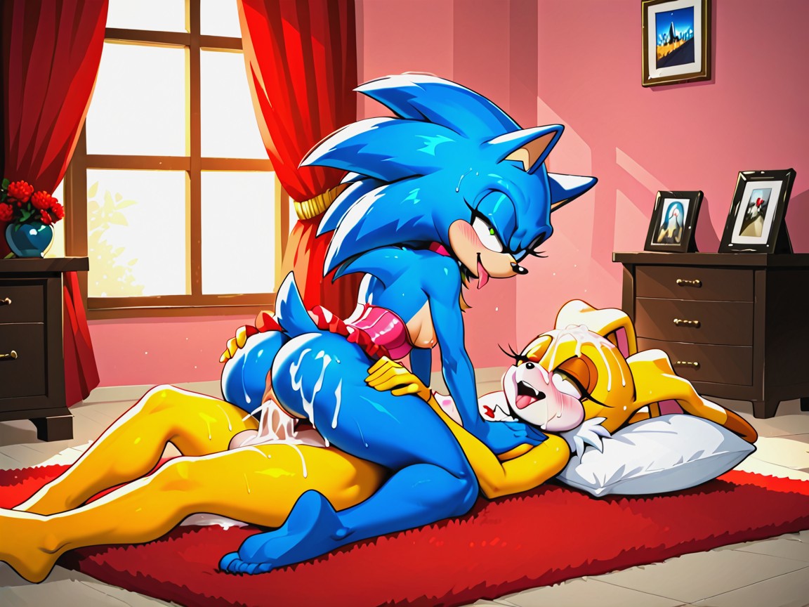 Cum On Hair, Massive, Small Breasts Furry AI Porn