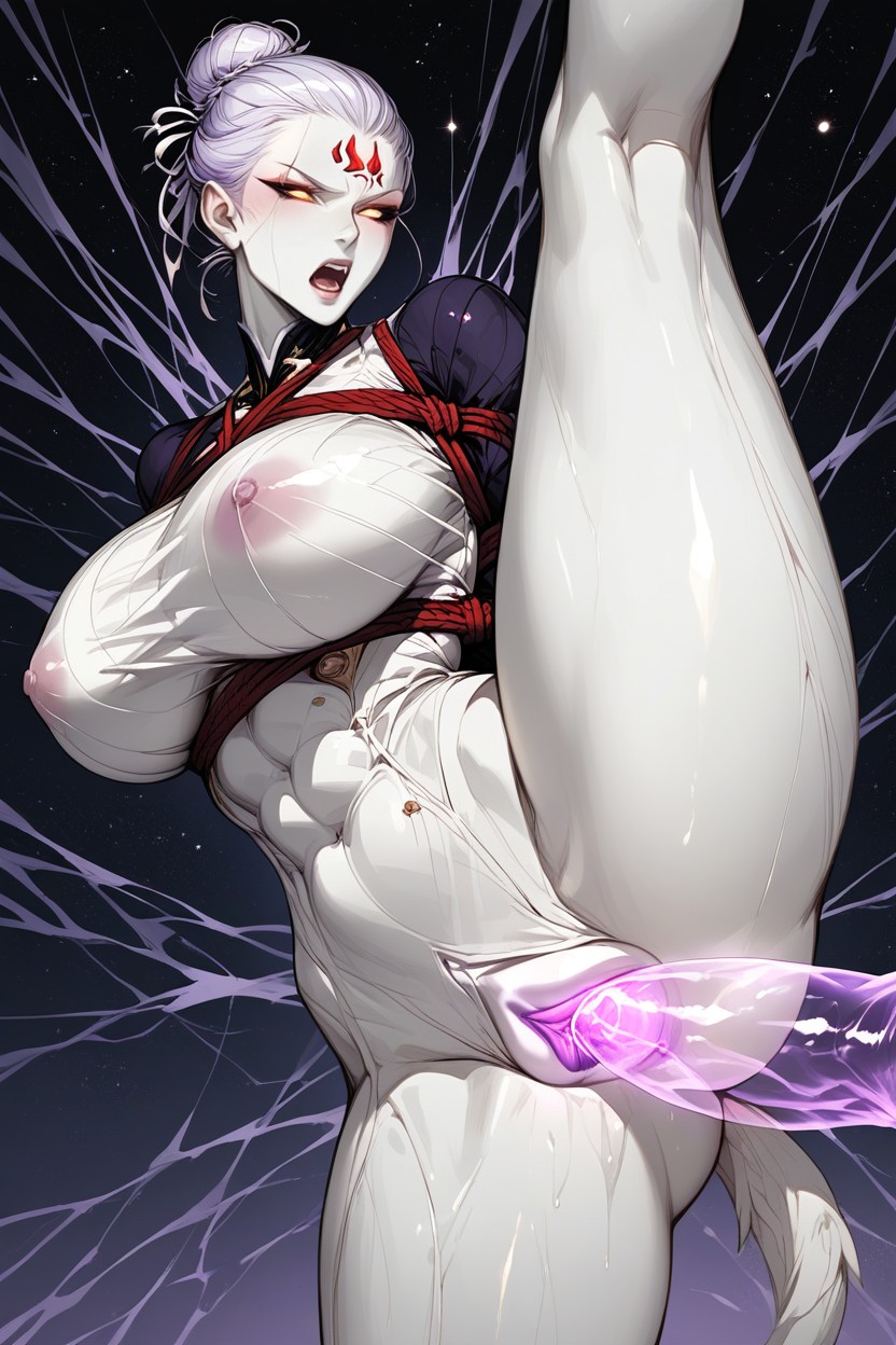 Tall, Wide Hips, Vaginal Orgasm Furry AI Porn