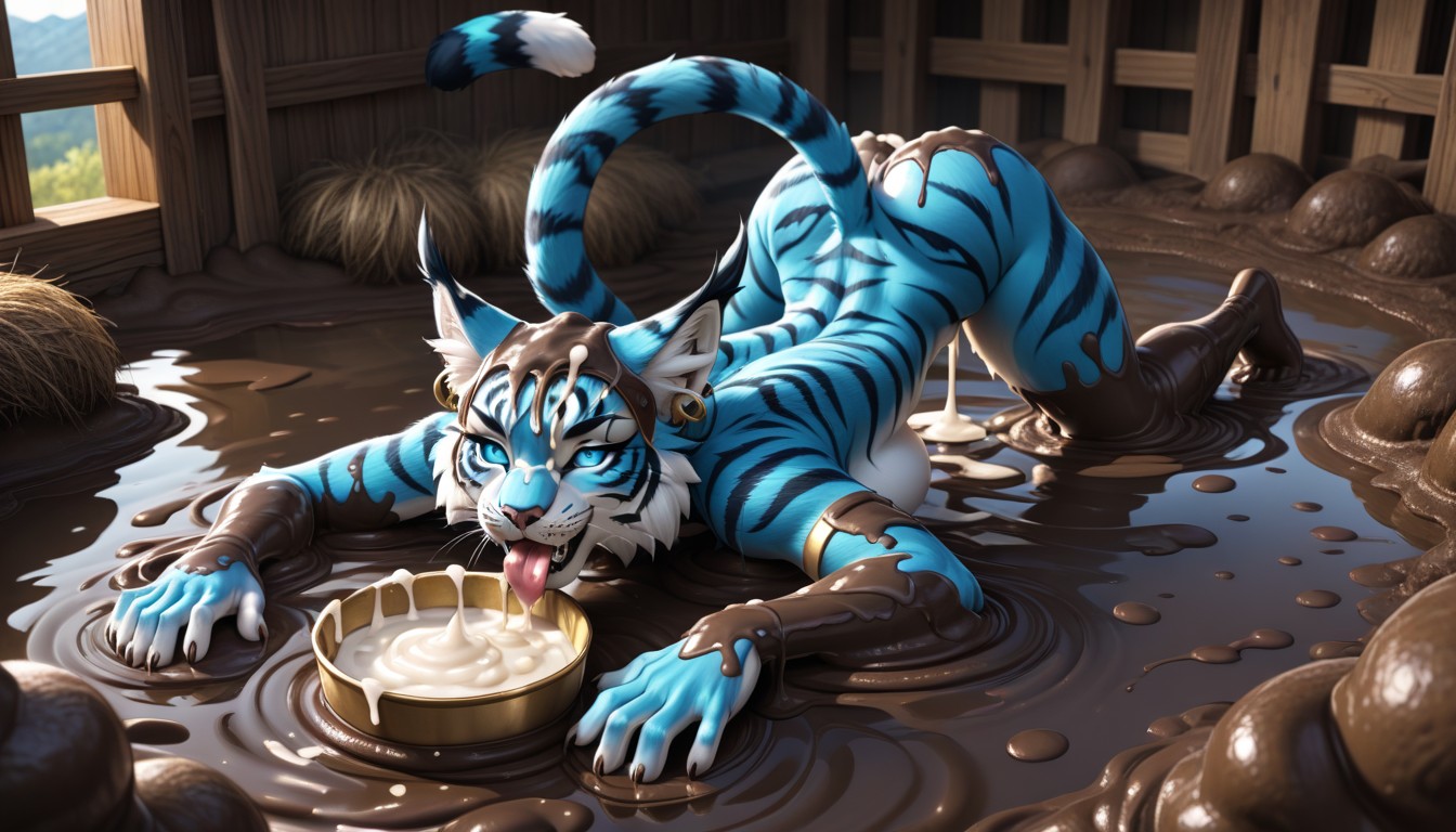 Mud On Ear, Gallons Of Mud, Bowl Full Of Cum AI獸人黃片
