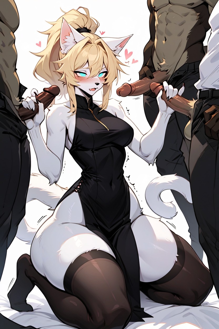 Cat, Broken, Huge Butt Furry AI Porn