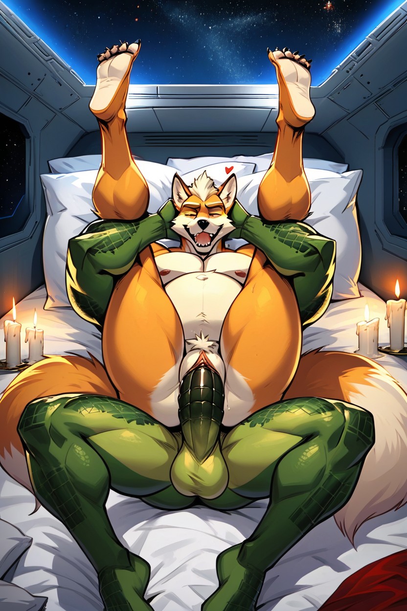 Happy, Legs Up, 30+ Furry AI Porn