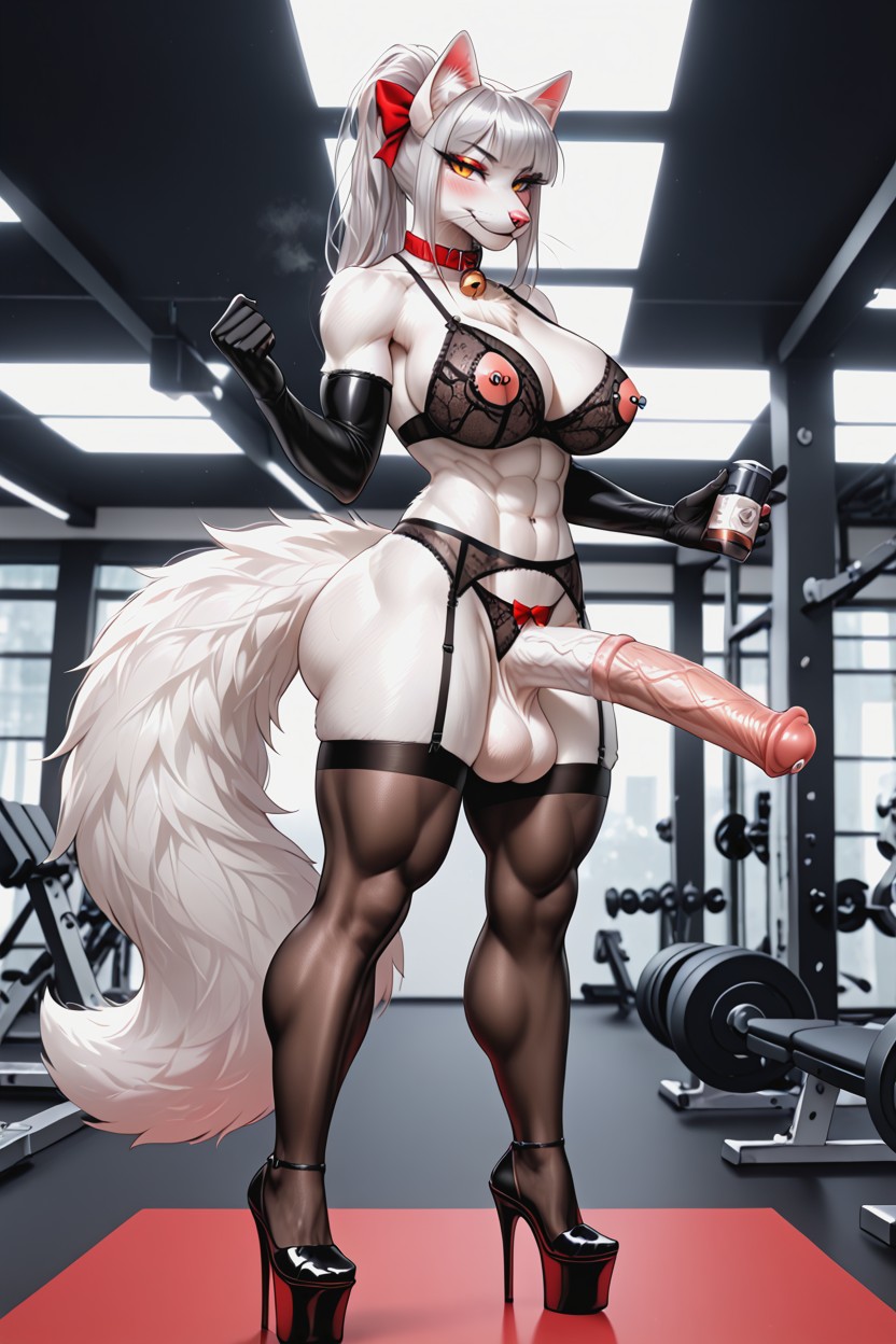 Pony Dick, Blushing, Motted Pony Dick Furry AI Porn
