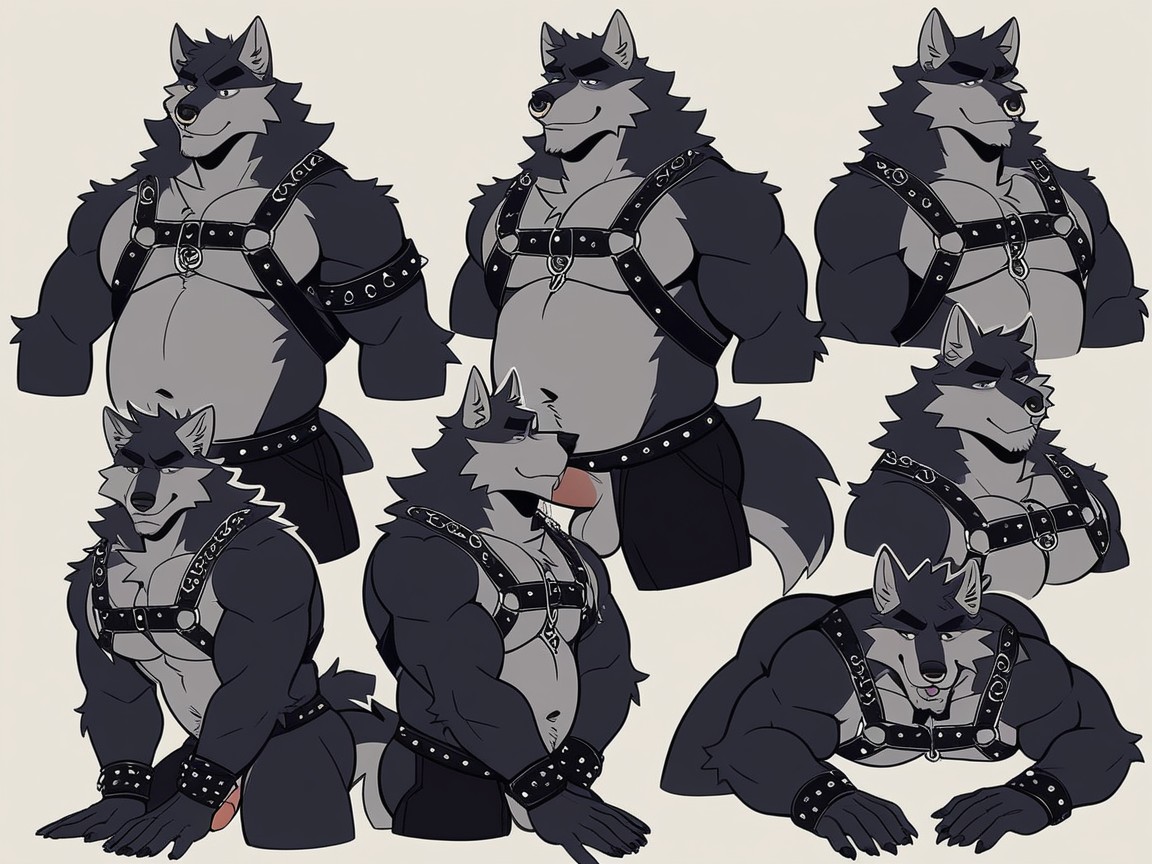18+, Strong, Fucking In Groups Furry AI Porn