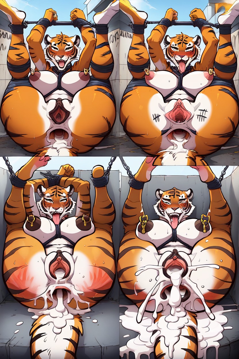 Gaping Anus Hole, Ahegao, Asshole Furry AI Porn