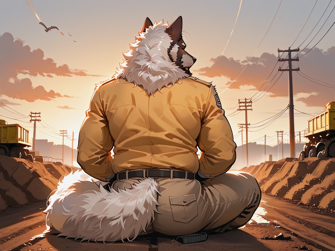18+, Chubby, Very Big Tail AI獸人黃片