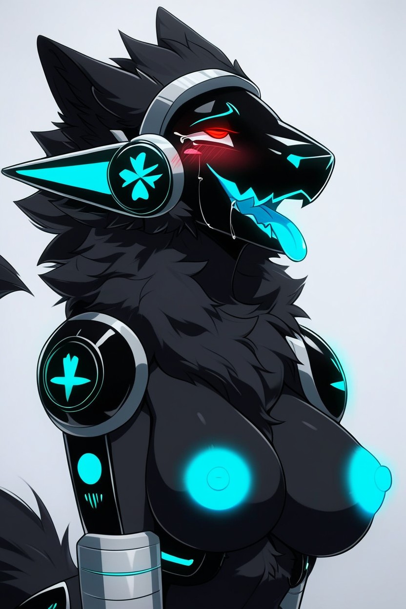 Simple Background, Front View, Vaginal Penetration Furry AI Porn