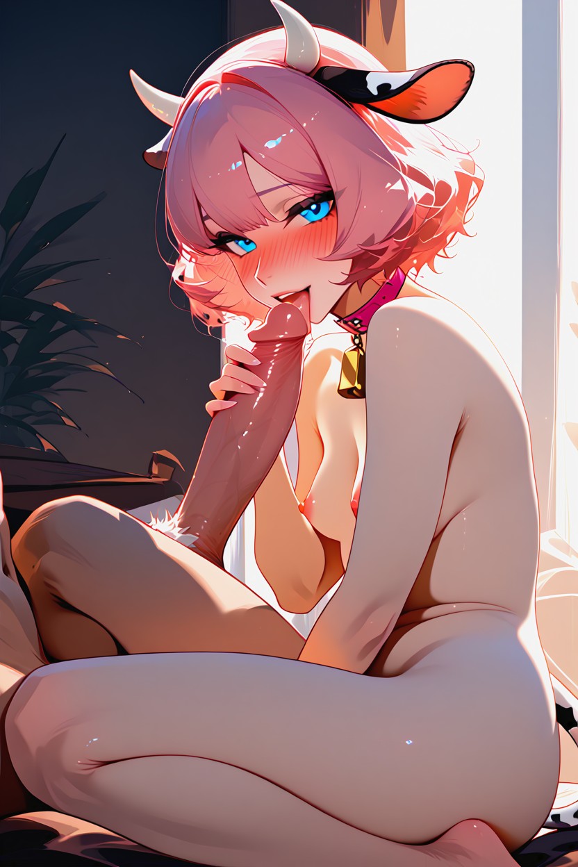 Stroking Self, Small, 18+ Furry AI Porn