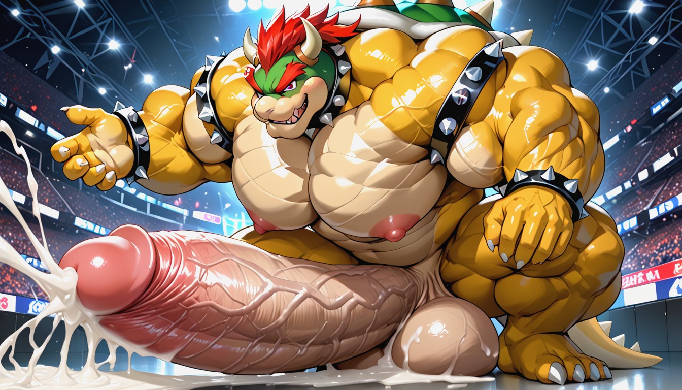 Hyper Penis, Pénis Hyper Long Et Impossible, Massive Ejaculation Porno IA Furry