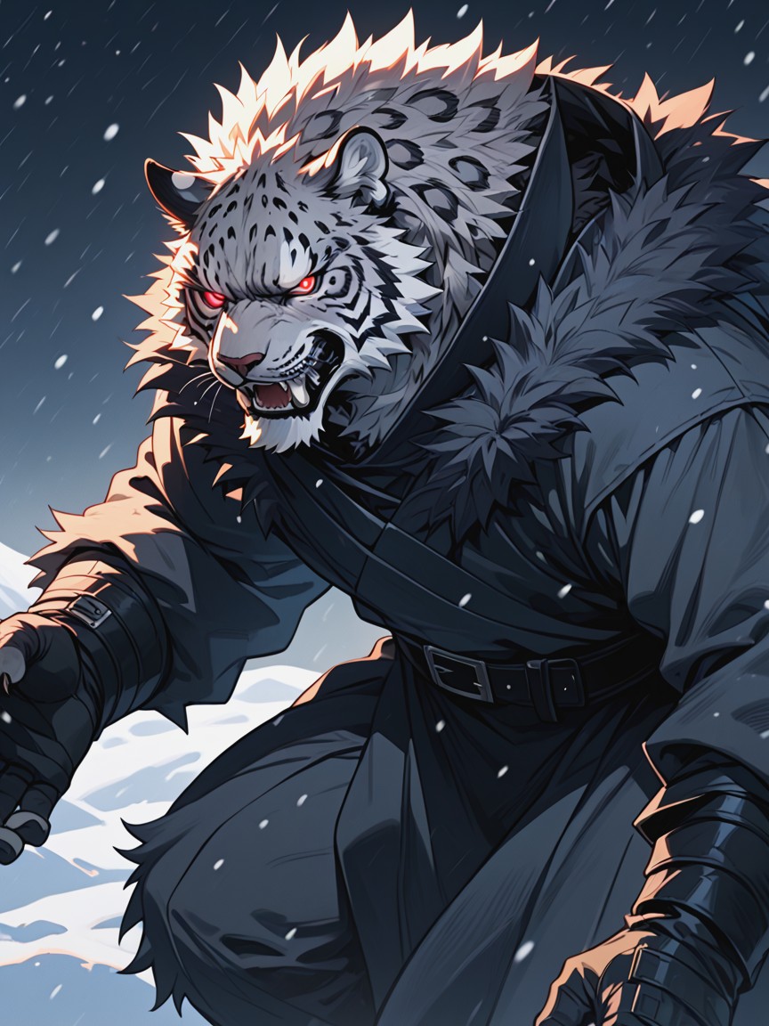 Big Fluffy Tail, Beefy, 下雪 AI獸人黃片