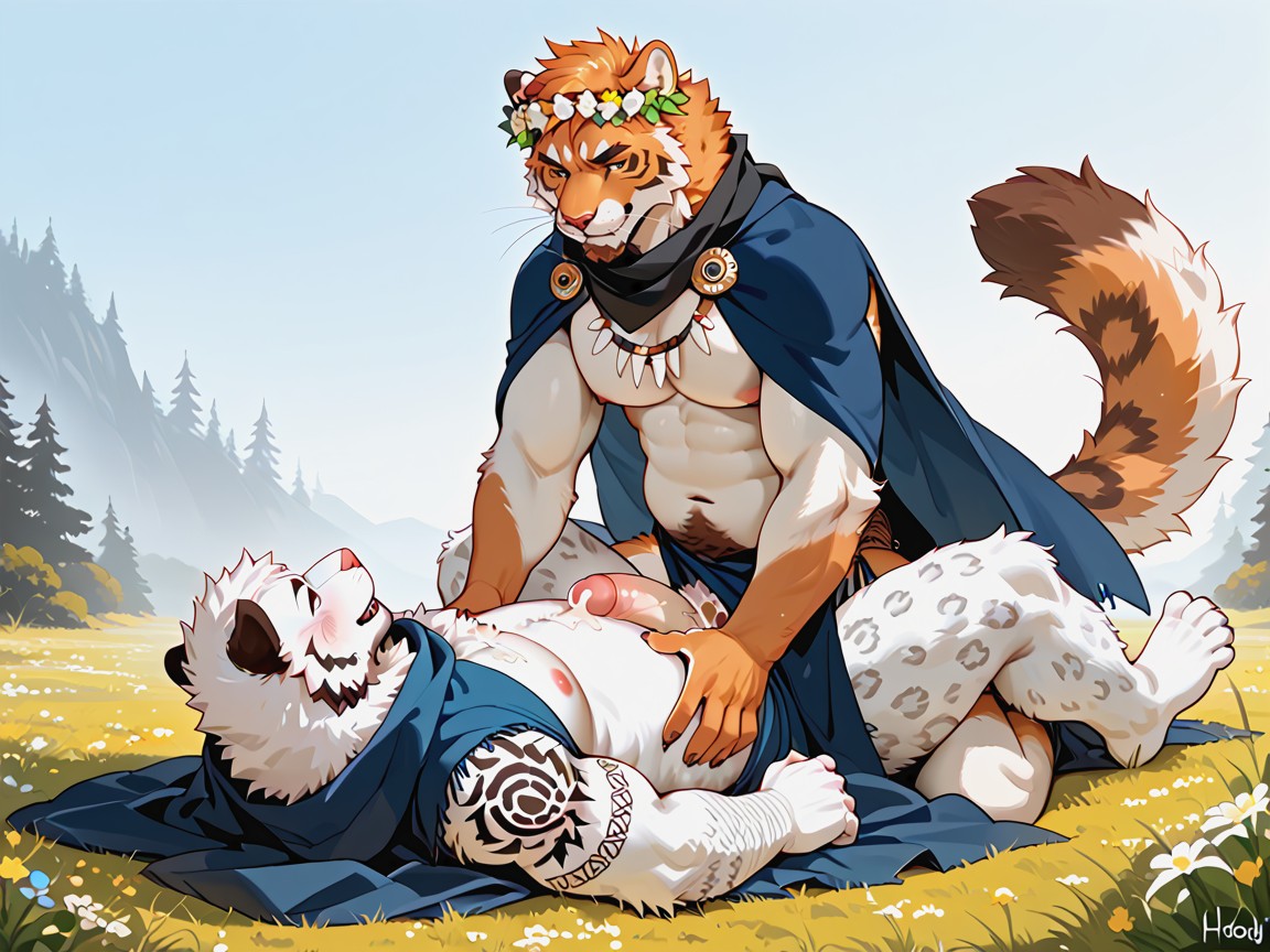 Beefy, Big Body, Cape Furry AI Porn