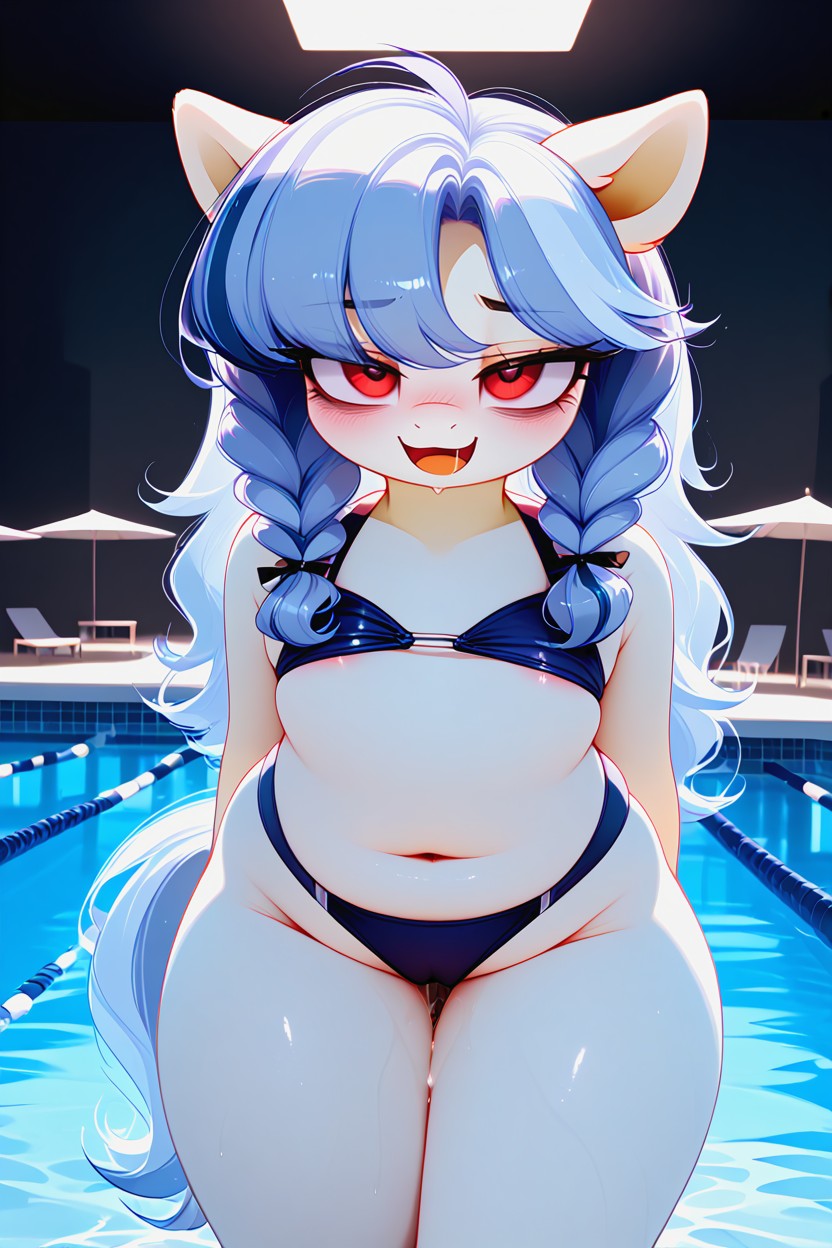 Orgasm, "very Pony Body From Mlp +", Bags Under The Eyes Furry AI Porn