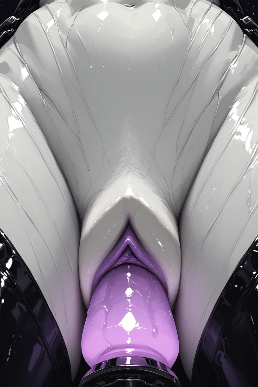 Close-up Pussy, Exposed Vulva, Vaginal Orgasm Furry AI Porn
