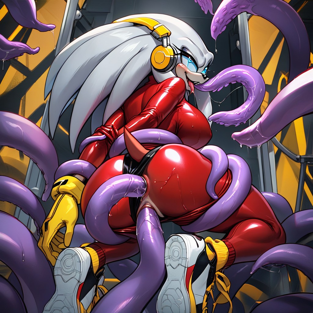 25+, Silver Head, Infested Laboratory Background Furry AI Porn