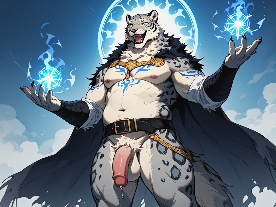 中, Chubby Belly Bulge, Gold Belly Tattoos ファーリーAIポルノ