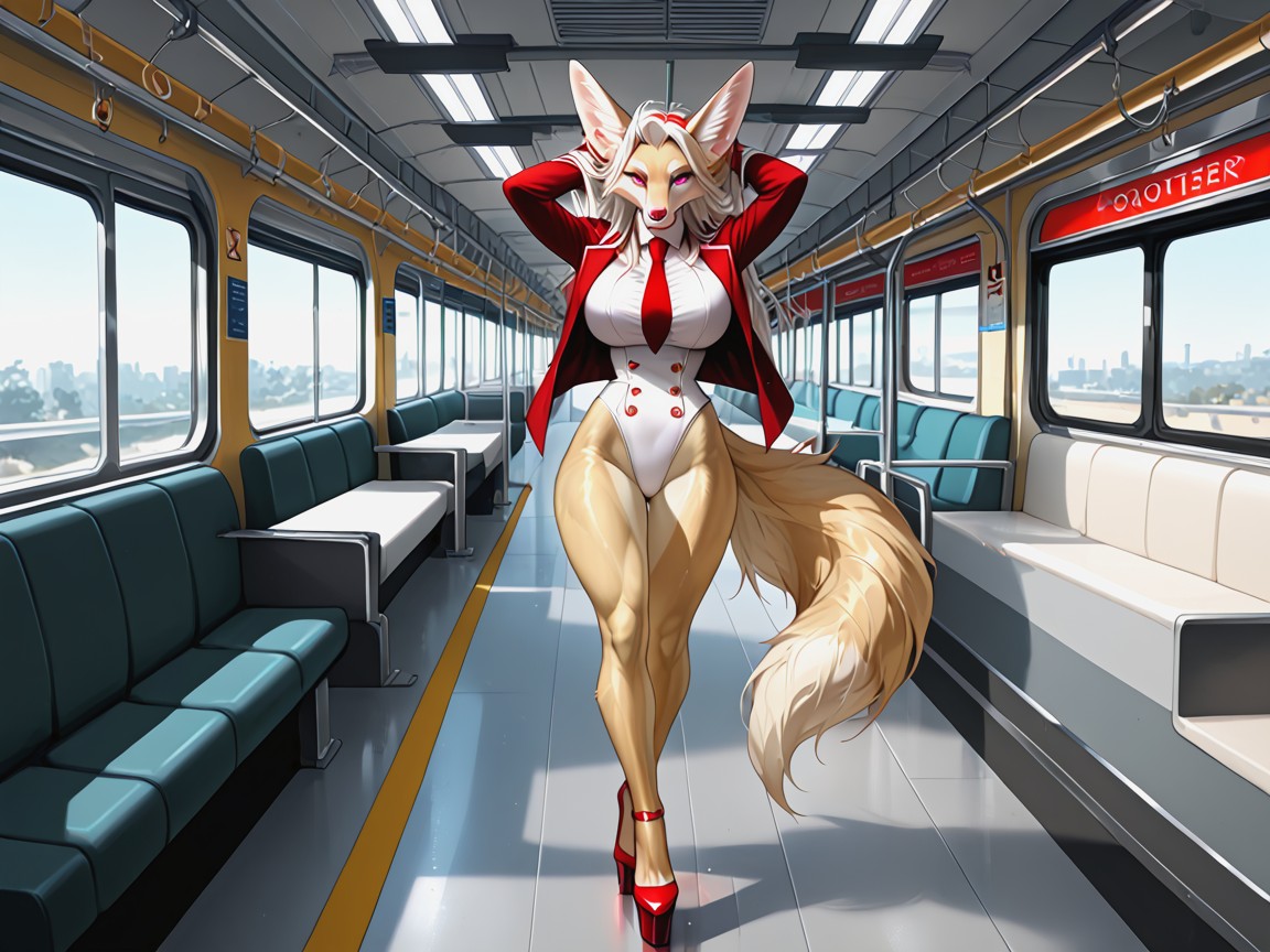 Cufflinks, Long Fluffy Cottontail, Pink Nose Porno IA Furry