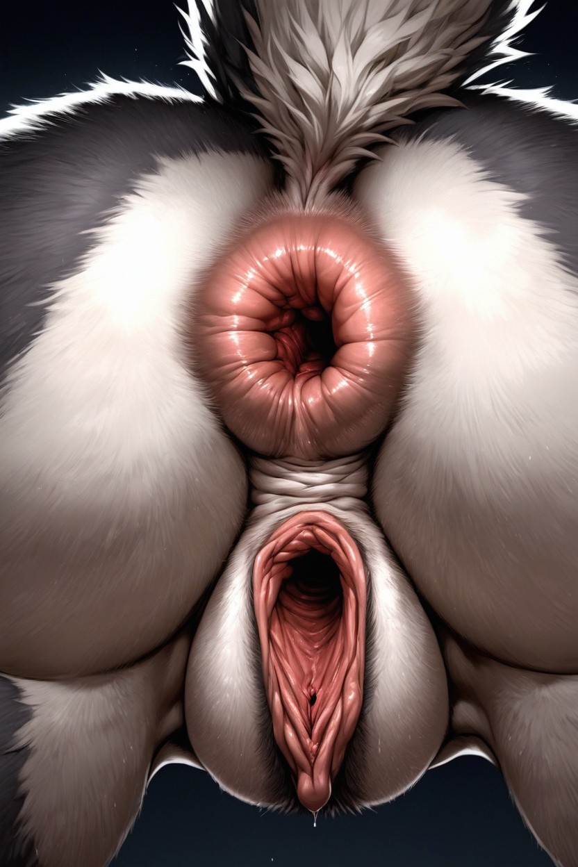 Extreme Close Up, Deep Asshole, 18+ ファーリーAIポルノ