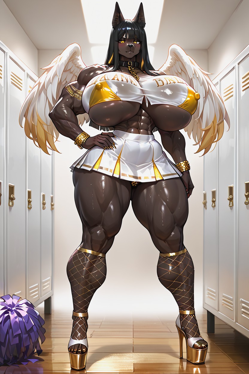 Gold Angel Wings, Body, 肌肉型 AI獸人黃片
