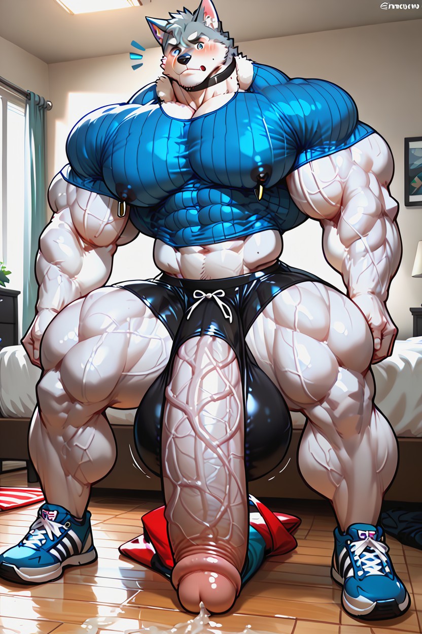 Enourmous Oversized Long Cock, Ball Growth, Cock Bigger Than Body 퍼리 AI 포르노