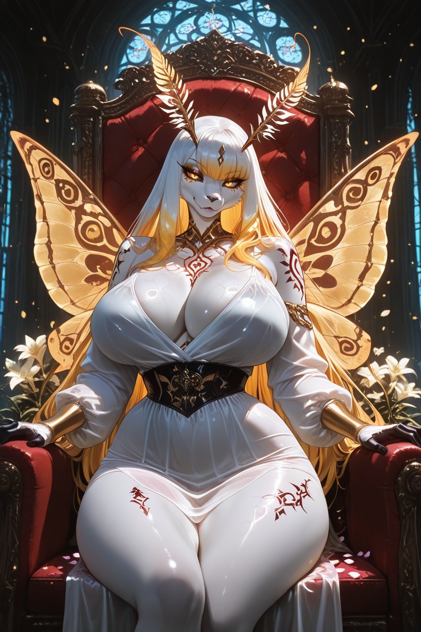 K, Bioluminescence Moonless Night, Wide Hips ファーリーAIポルノ