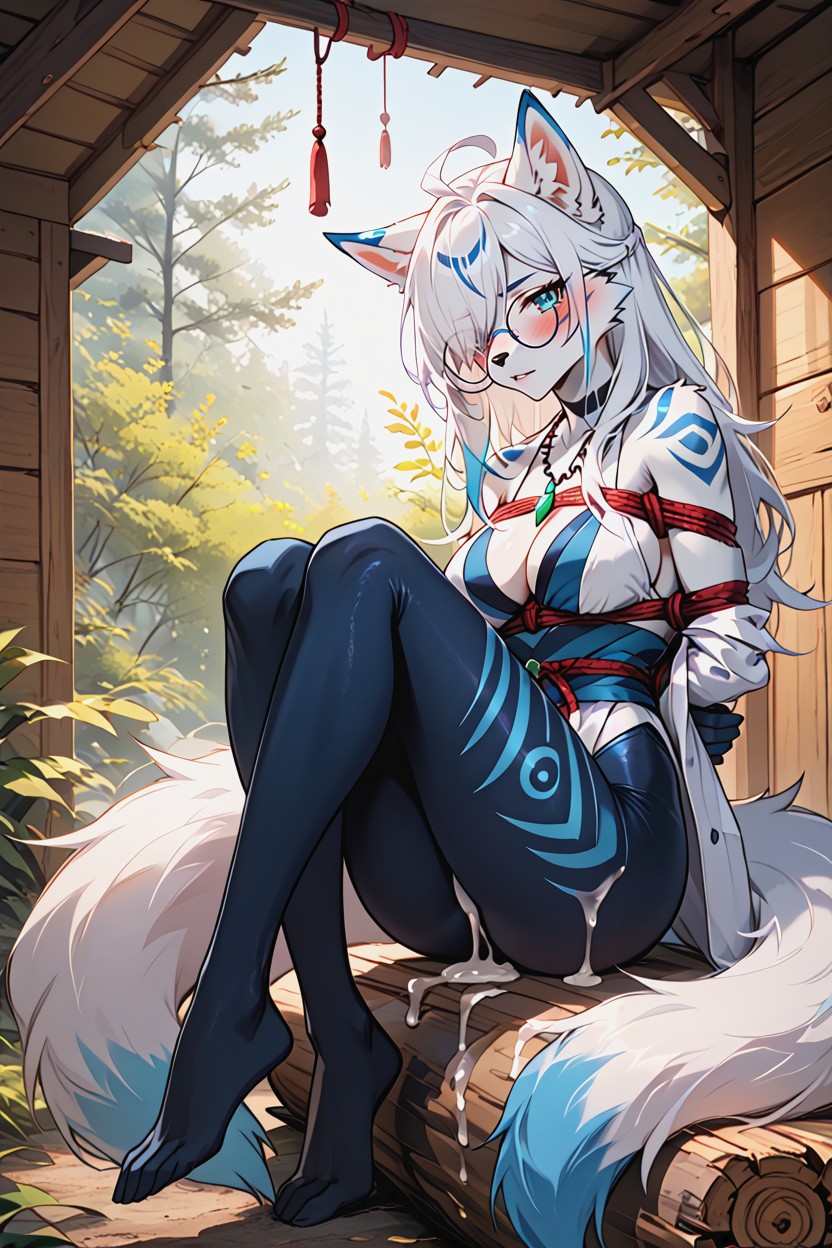 Long Tail, Long Legs, Exposed Arms Furry IA