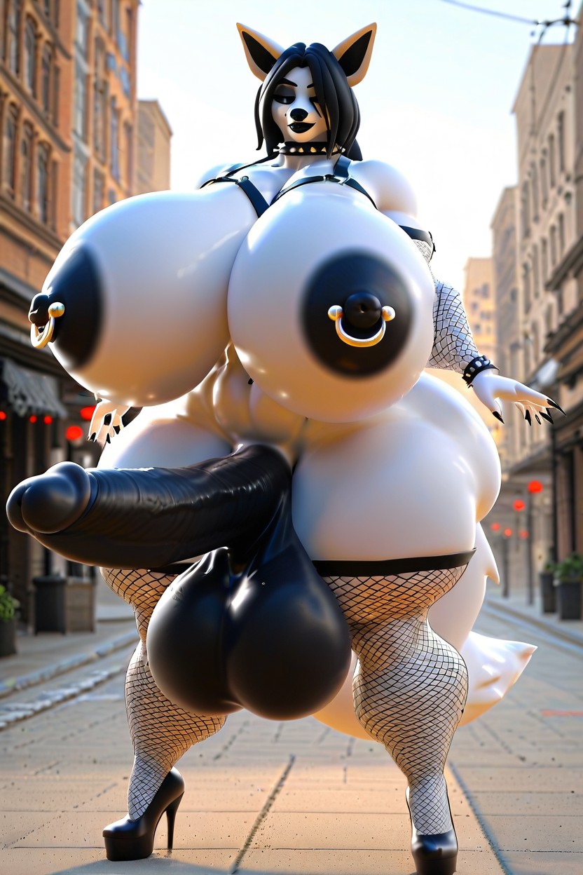 Black Balls, Hyper Balls, White Fur Furry IA