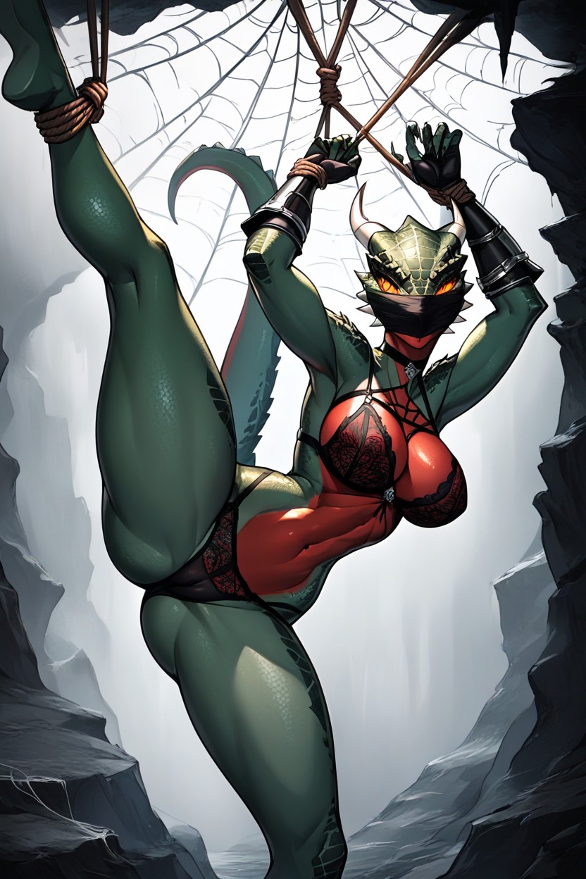 Bald, Guantes De Armadura, Hands Up Furry IA