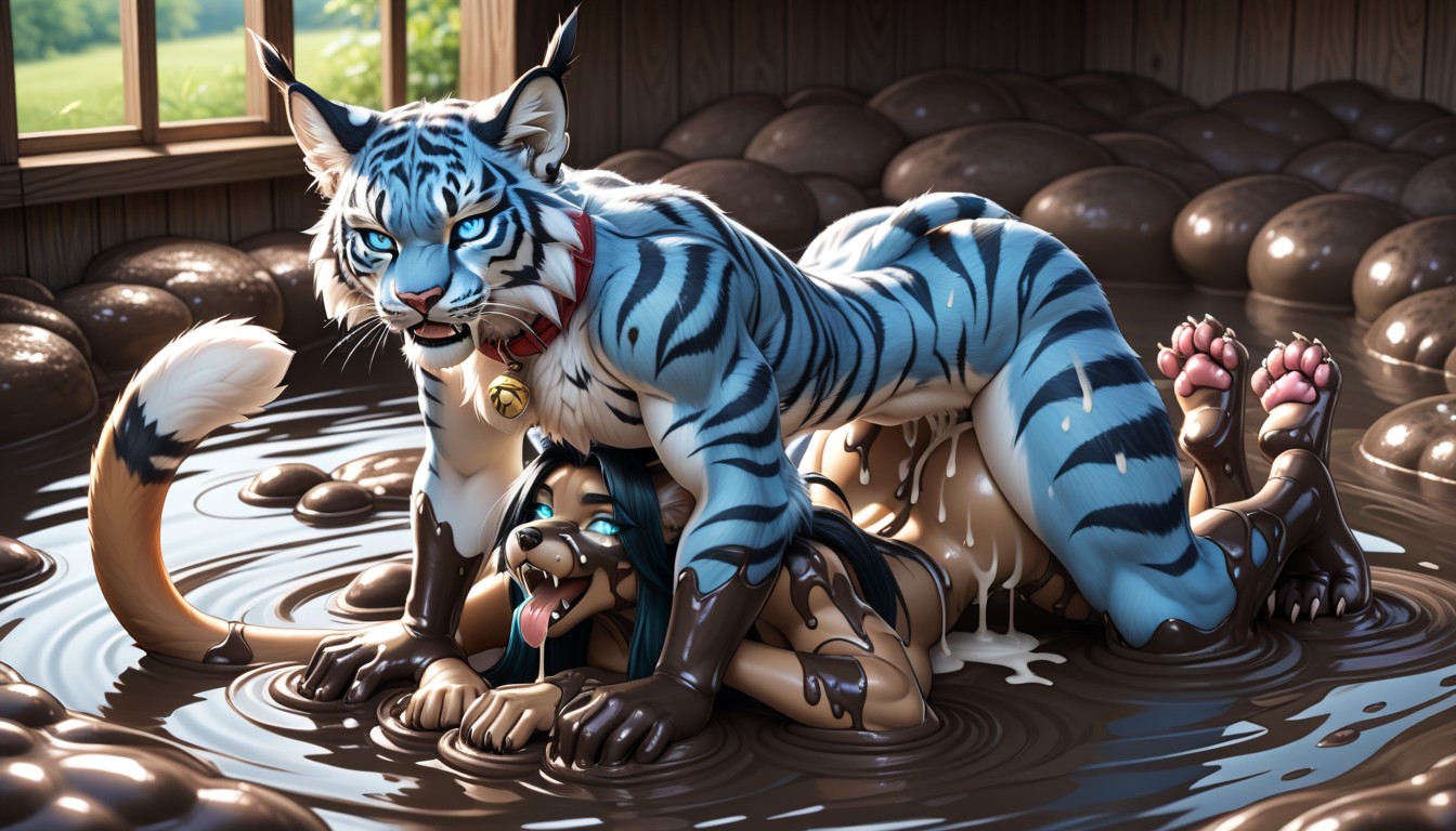 Granja, Messy, Leopard Furry IA