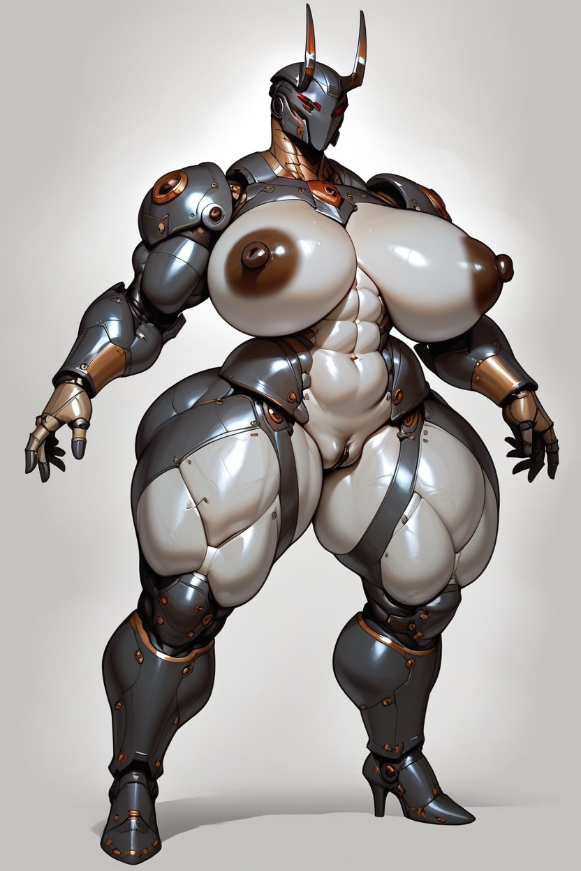 Stylized Character Design, Thick Nipples, 蒸汽朋克 AI獸人黃片