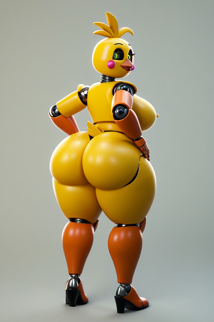 Fat Female, Curvy Figure, Female Furry AI Porn