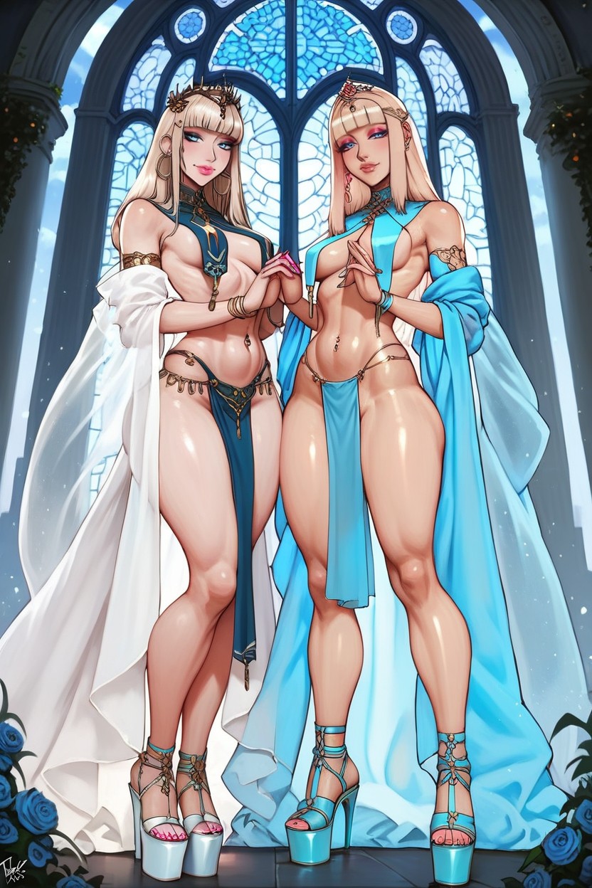 Long Eyelashes, Praying, Small Ass Furry AI Porn