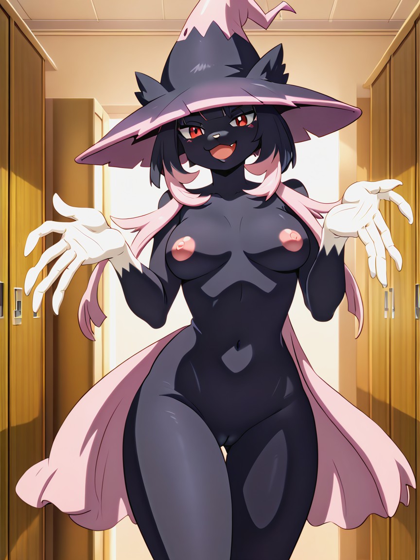 No Gloves, Changing Room, Moaning Furry AI Porn