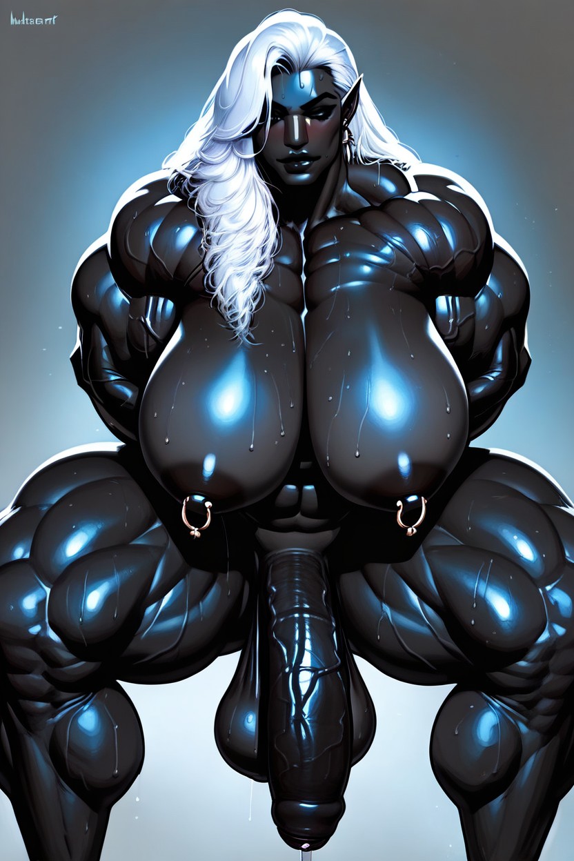 Round Testicles, Thick Thighs, 18+ Furry AI Porn