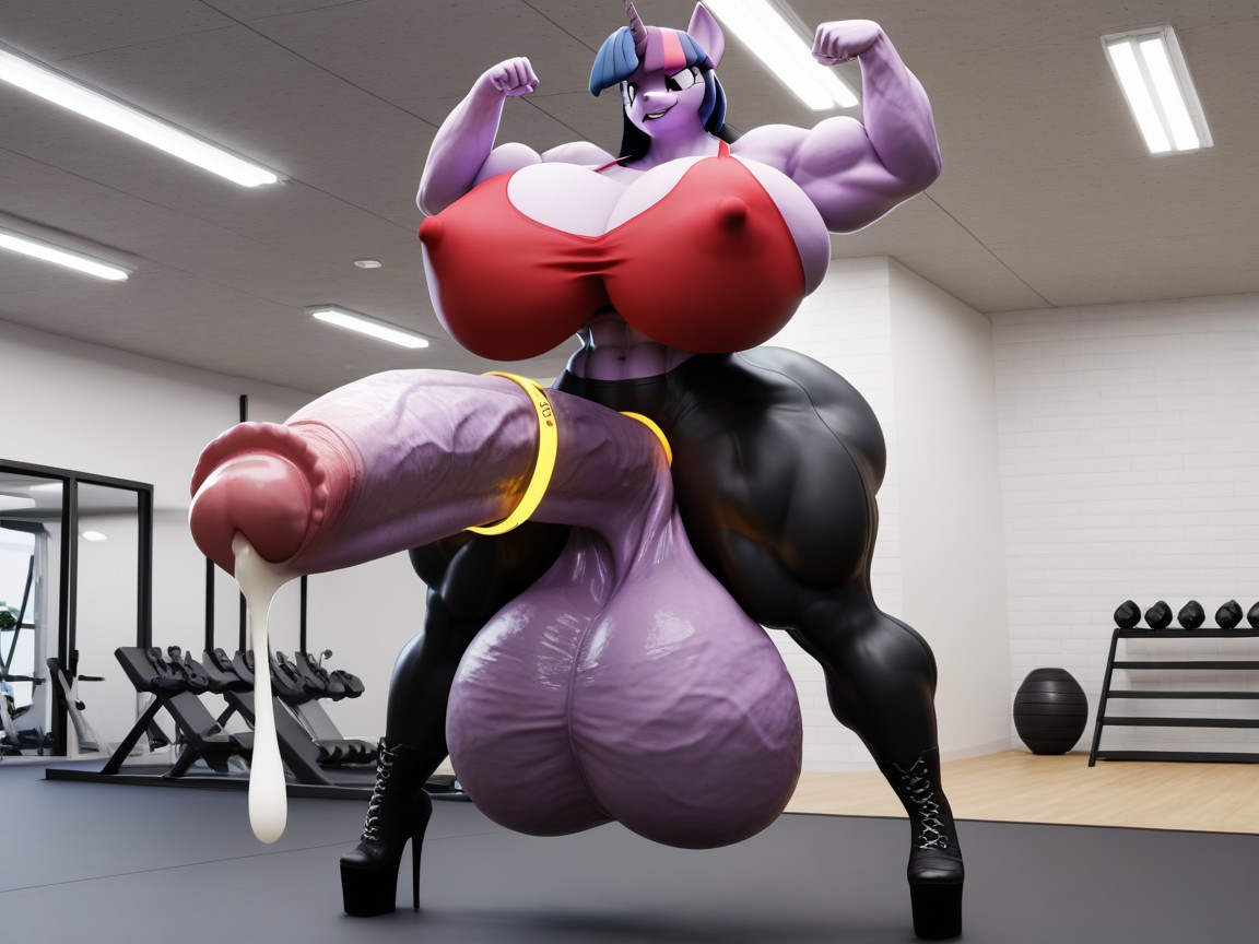 Hyper Muscular, Amazon, Big Boobs 퍼리 AI 포르노