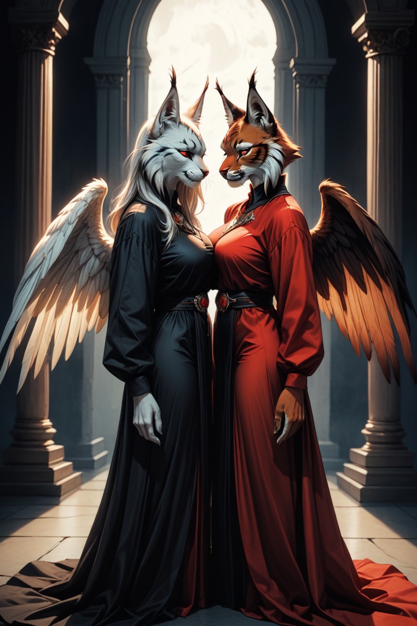 No Long Snout, Fantasy, No Asymmetry Furry AI Porn