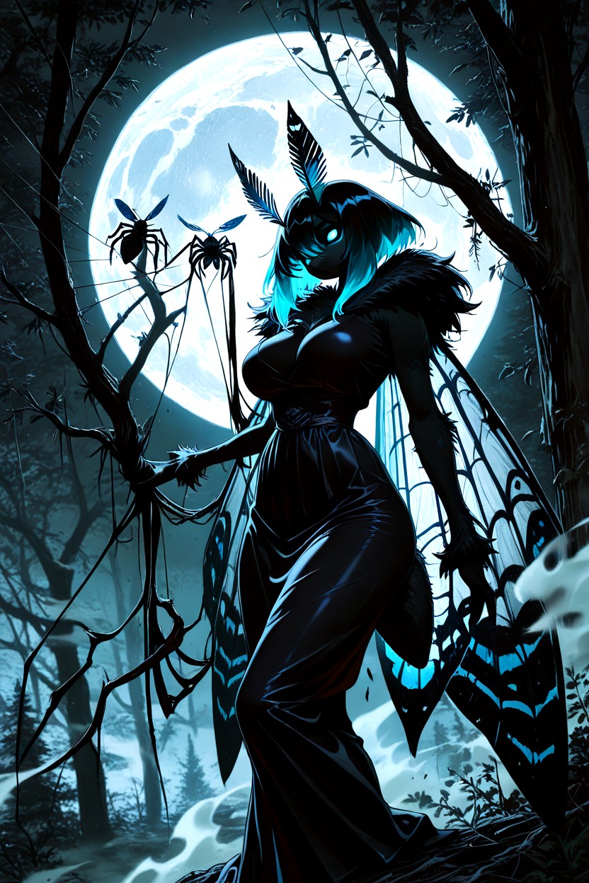 Strong Tension, Expressive Eyes, Deep Shadows Furry AI Porn