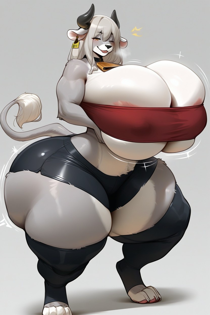 Growth Lines, Bubble Butt, Amazing Ass Furry AI Porn