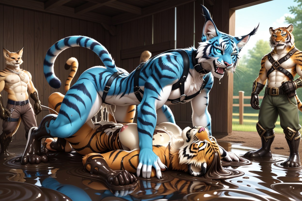 Feralxquad, Catform, Ferme Porno IA Furry