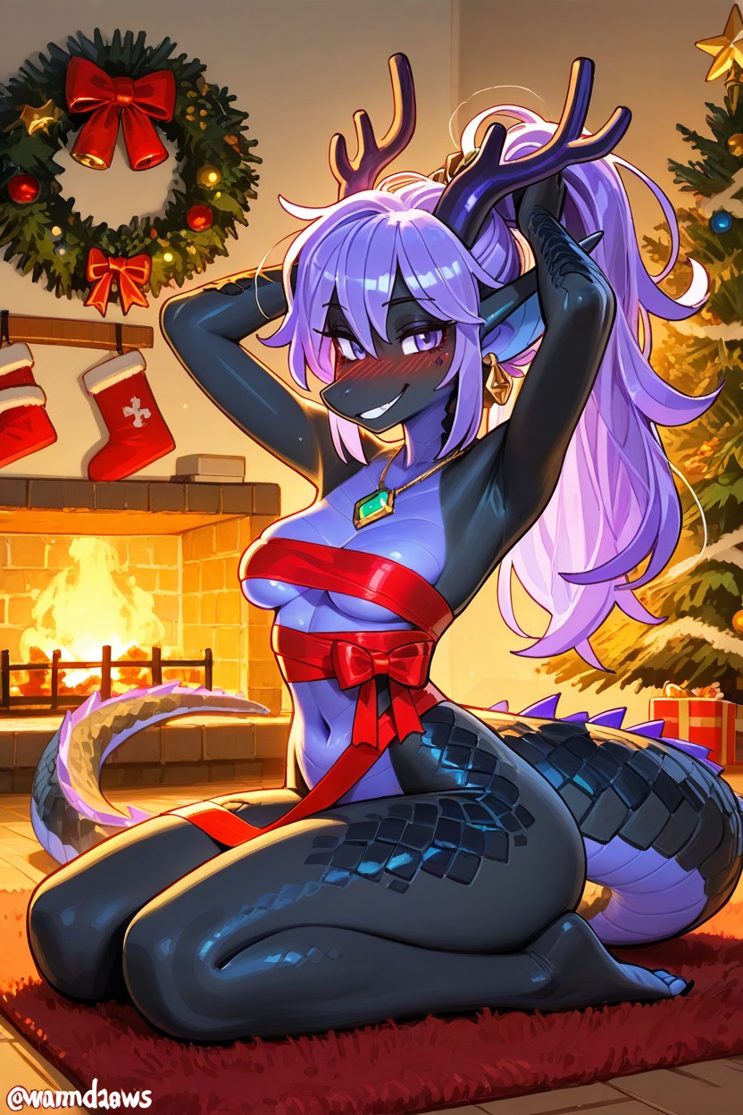 25+, Ender Dragonminecraft, Exposed Navel Porno IA Furry