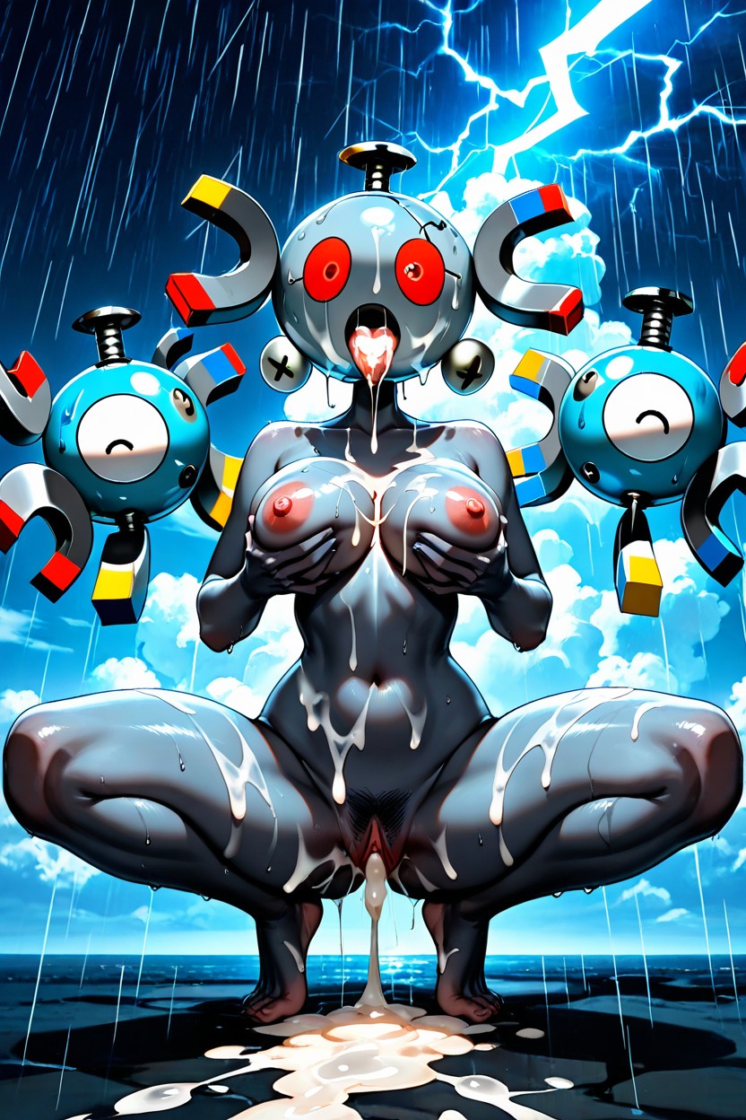 Cum In Mouth, Medianoche, Cum On Breasts Furry IA