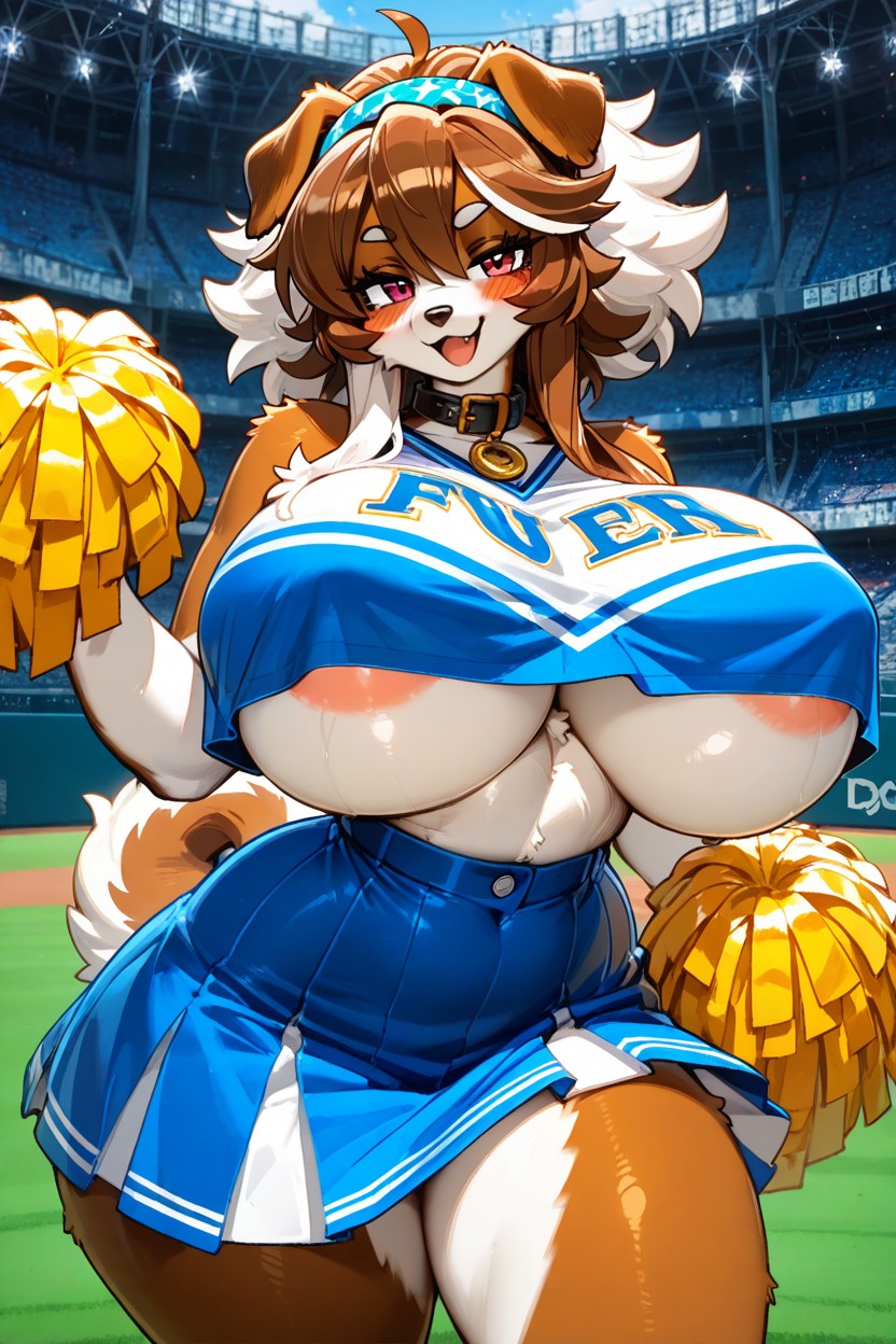 18+, Assymetrical Hair, Wide Hips Furry AI Porn