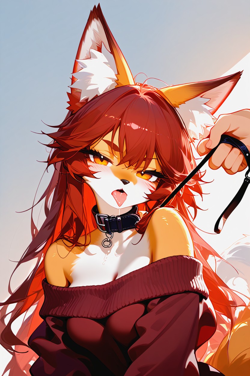 Large Volume Hair, Hyper Details, Voluminous Hair Furry AI Porn