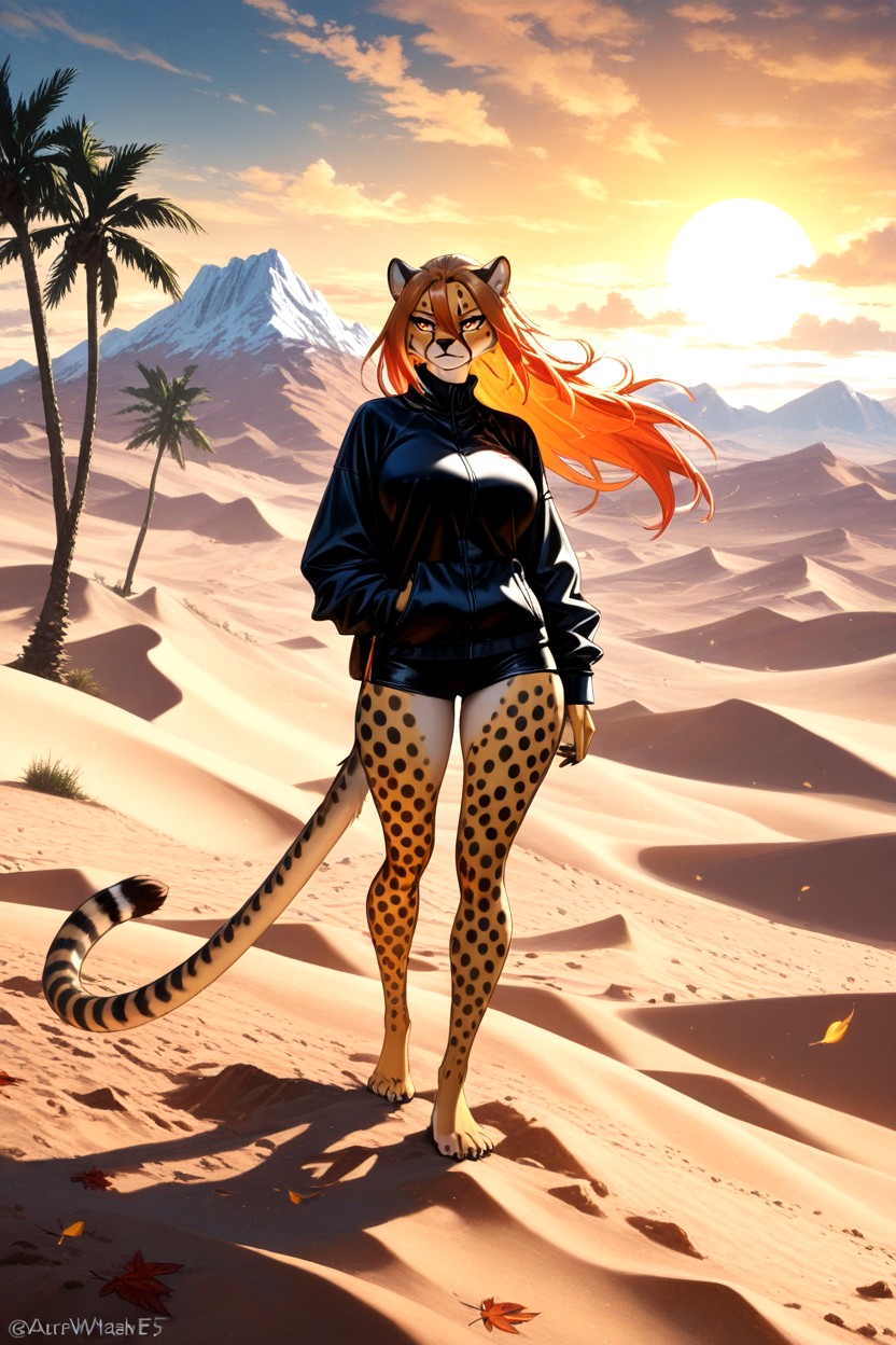 No Markings On Skin, Highly Detailed, Cinematic Lighting Furry AI Porn