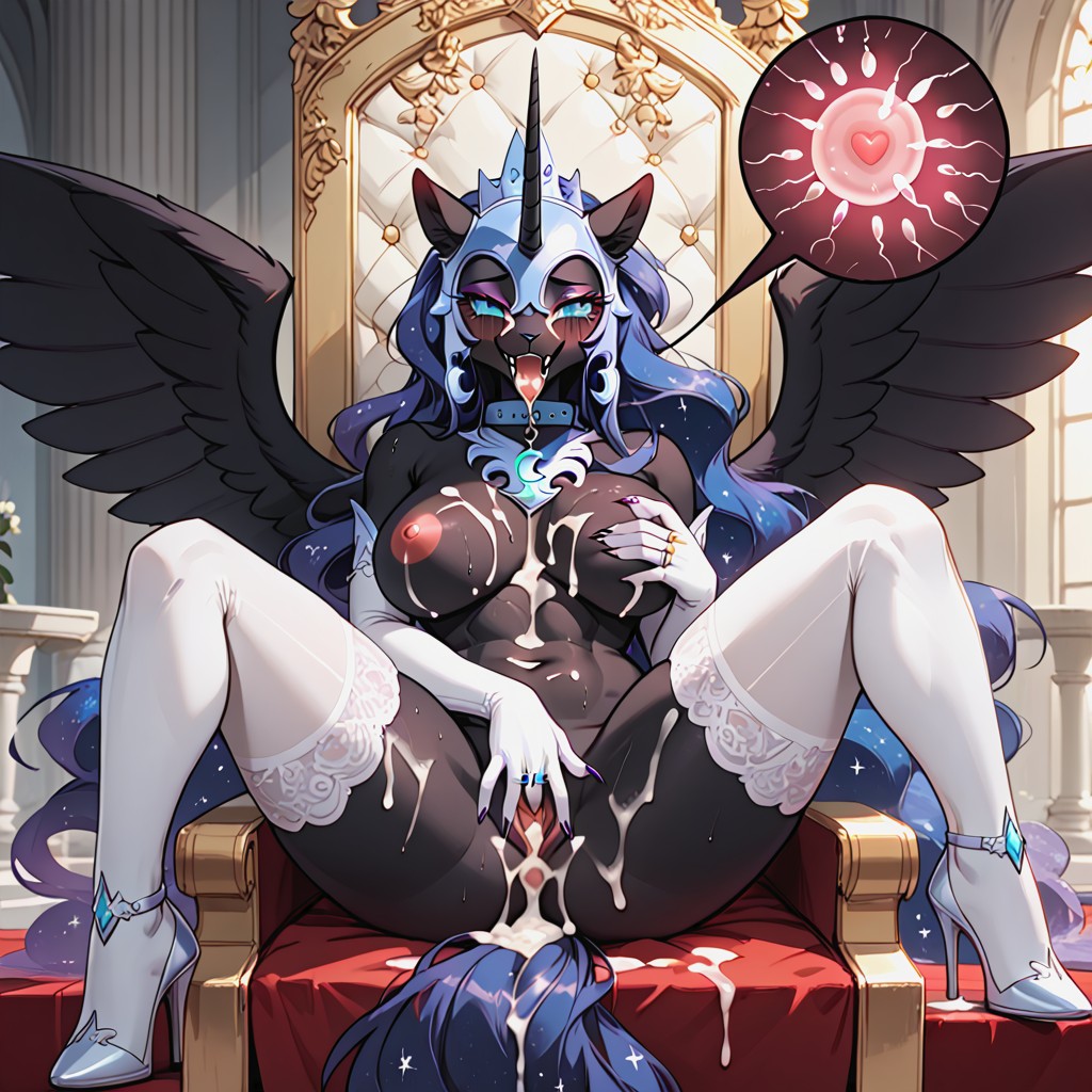 Cum On Hair, Mouth Opening Wide, Cum In Vagina Furry AI Porn
