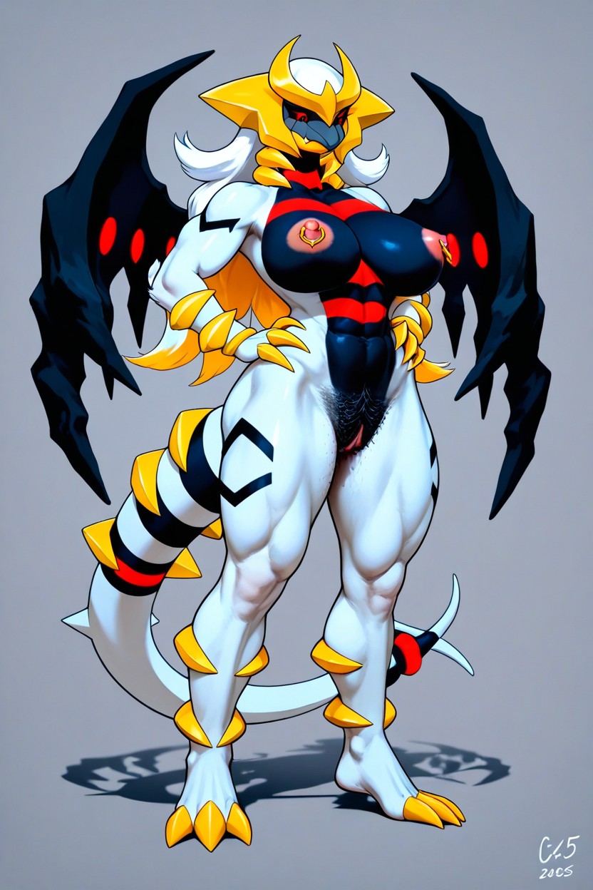Simple Background, Front View, Full Body Furry AI Porn