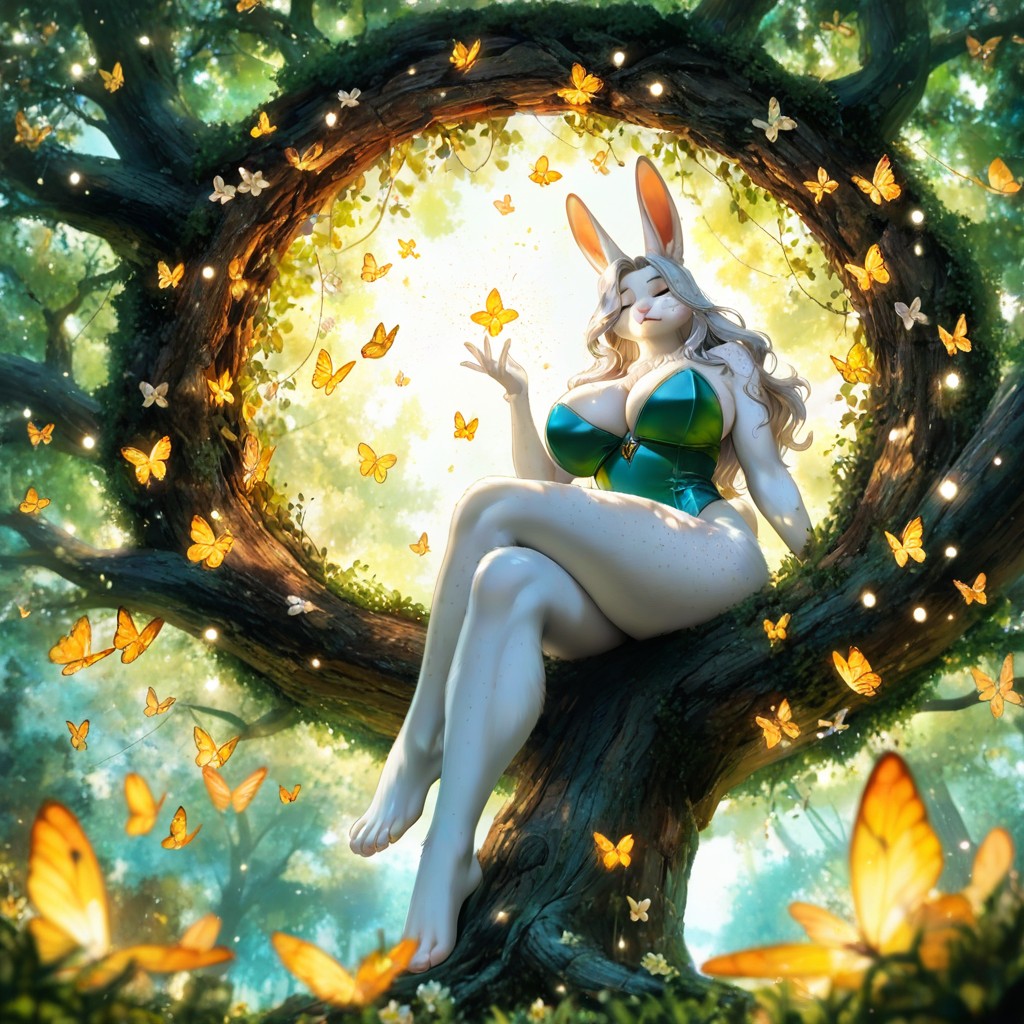 In Front Of Her, 상향식, All In Soft Focus 퍼리 AI 포르노