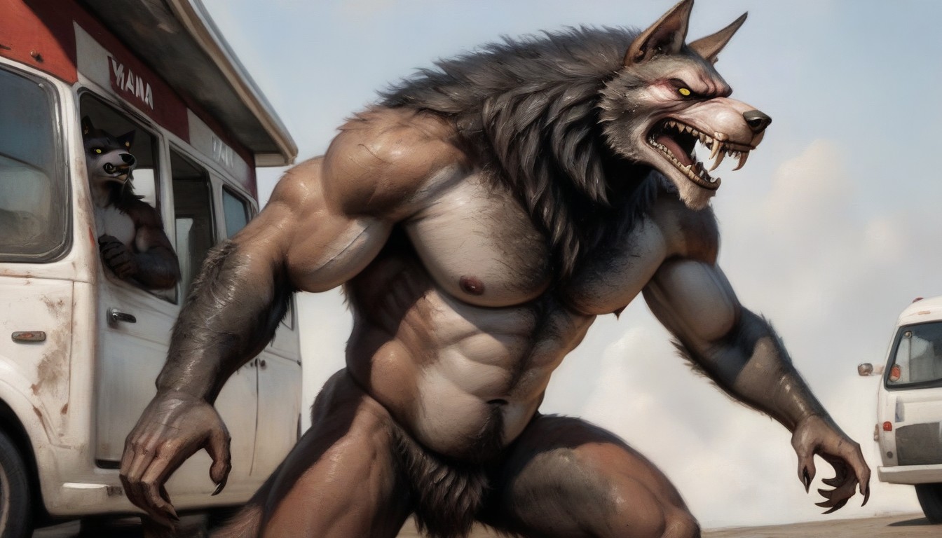 Semi-, Highly Detailed, Standing Up AI獸人黃片