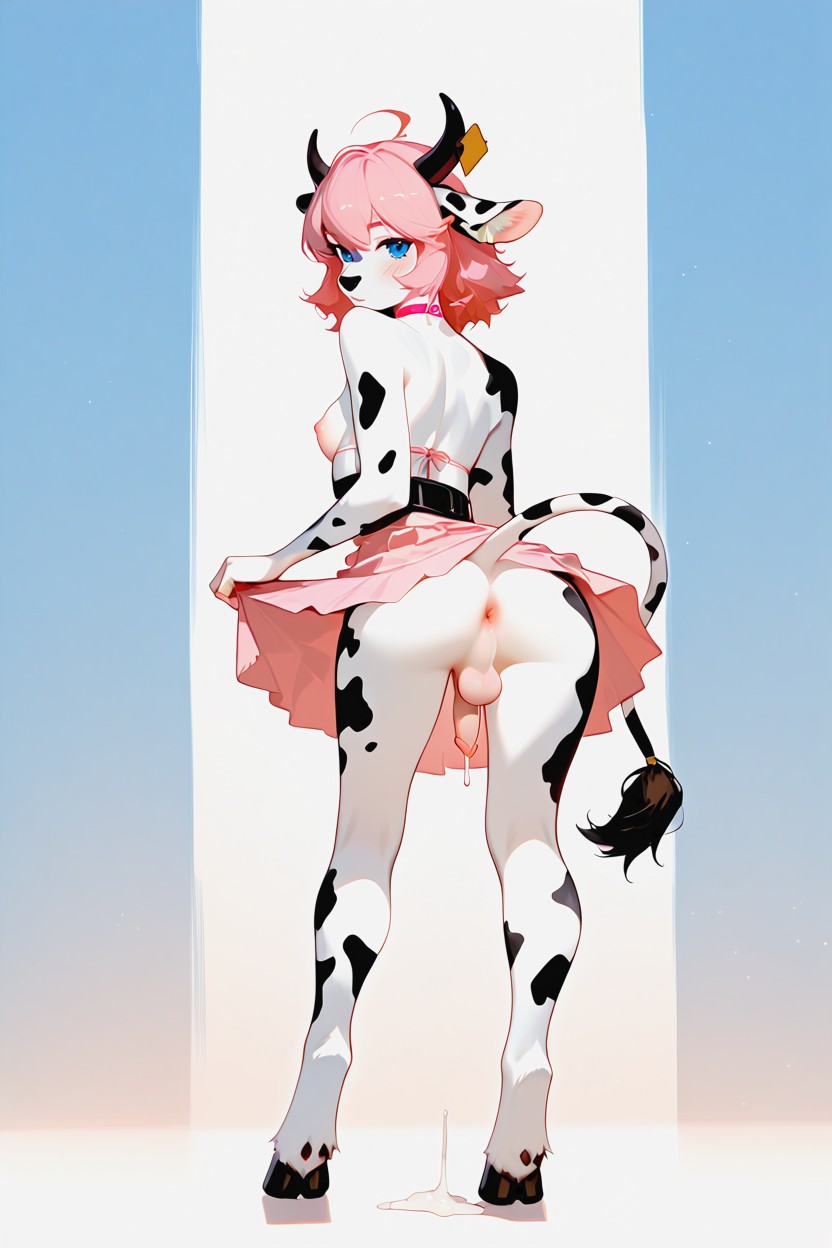後視圖, 正常, Pink Hair AI獸人黃片