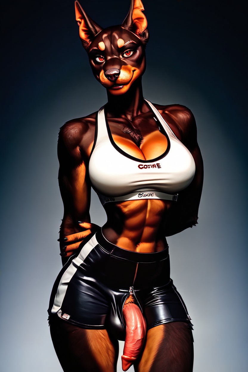 Night, Sport Bra, 30+ Furry AI Porn