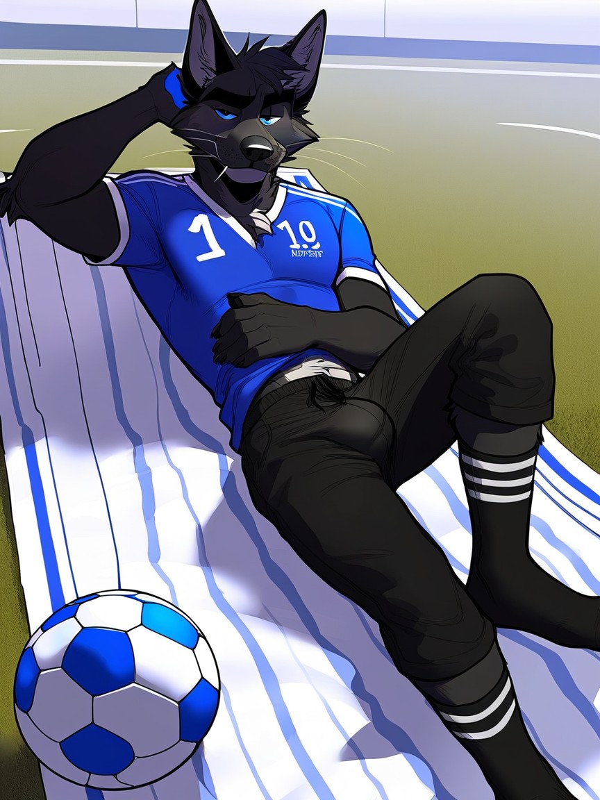 Laying, Skinny, 18+ Furry AI Porn