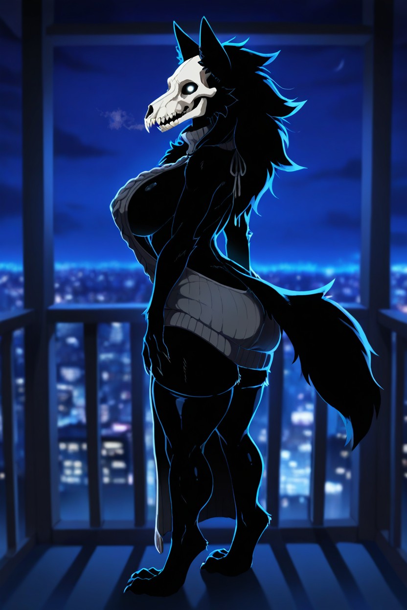 Paws, Happy, Smilling Furry AI Porn